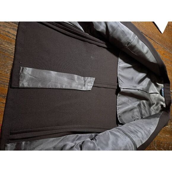 New 38 Regency Brown Single Breast Notch Lapel Suit Jacket Sport Coat Blazer NWT - Picture 6 of 6